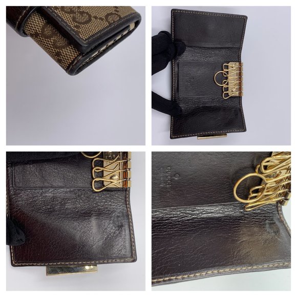 Authentic Gucci GG 6-ring key holder - Picture 6 of 11